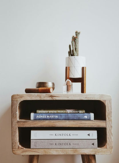 Natural Wood Chest of Drawers